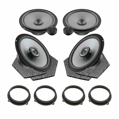 Pachet difuzoare auto Hertz Uno dedicat Hyundai Accent 2010-2018, RMS 75W