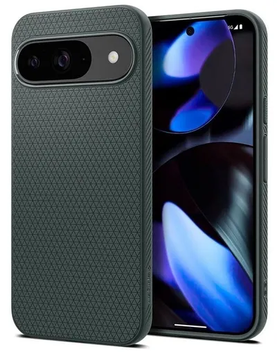 Husă Spigen - Liquid Air, Google Pixel 9/9 Pro, verde