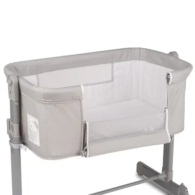 Patut pentru copii co-sleeper 3 in 1 Juju NearMe Gri