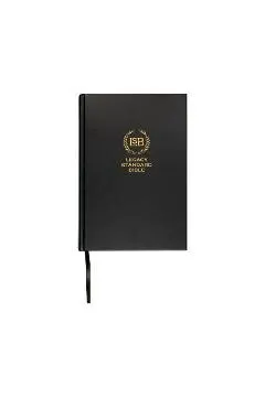 Lsb Large Print Wide Margin Black Hardcover