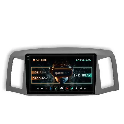 Navigatie 2K Jeep Grand Cherokee (2004-2007), Android, S-Quadcore 4GB RAM + 64GB ROM, 10.36 Inch - AD-BGS100042K+AD-BGRKIT297v2