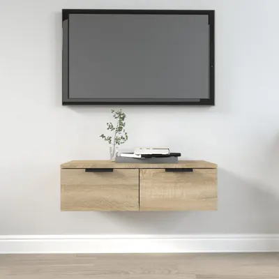 vidaXL Dulap de perete, stejar sonoma, 68x30x20 cm, lemn compozit