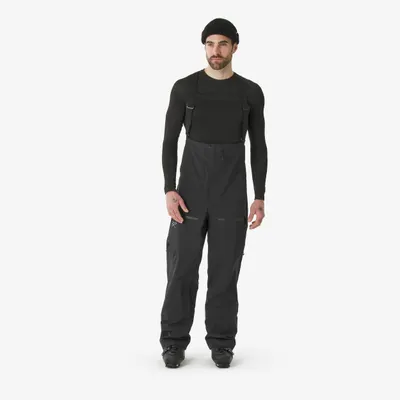 Pantalon schi freeride impermeabil FR900 negru bărbați