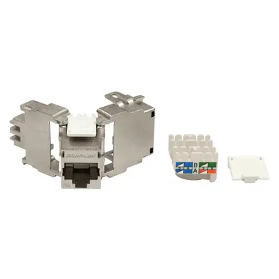 Modul RJ45 ecranat, Cat.6 De-emb., Kl.Ea,10GB, TOOLLESS LINE