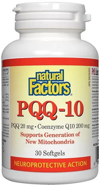 PQQ-10, 30 capsule, Natural Factors