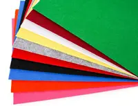 Set de fetru Fandy - A4, 10 foi, 10 culori