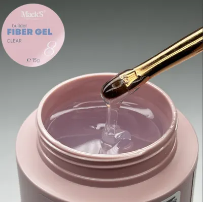 Gel Uv Mack's Fiber Clear 15g