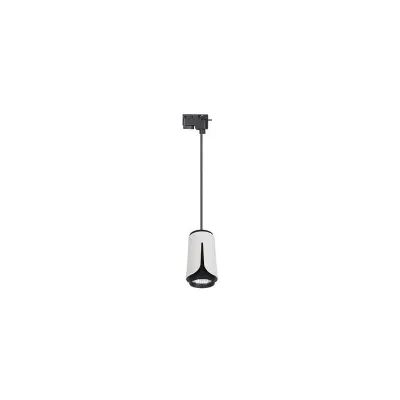Lampa suspendata LED GU10 35W, montare pe sina monofazata, IP20, design modern