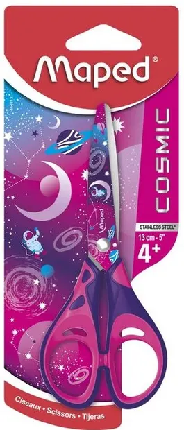 Foarfeca Maped Cosmic - 13 cm, roz