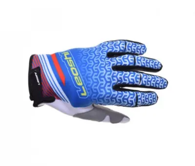 Manusi moto, mx, enduro, atv, marime L, culoare albastru alb