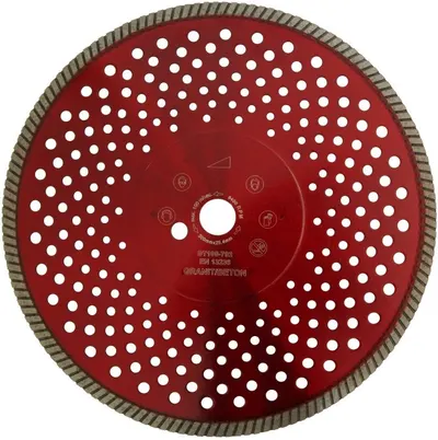 Disc DiamantatExpert pt. Granit & Piatra - Turbo 300x25.4 (mm) Super Premium - DXDH.2677.300.25