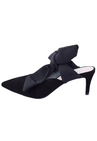Pantofi dama - din piele naturala - marca DLH775-AB3-1 - negru - Negru