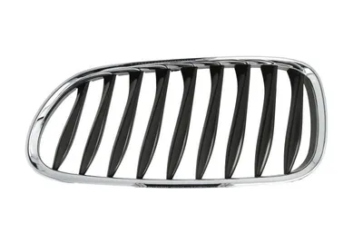 Grila radiator Stanga potrivit BMW Z4 (E85), Z4 (E86) 2.0-3.2 2002-2009 pana in 2008 - (crom/negru)