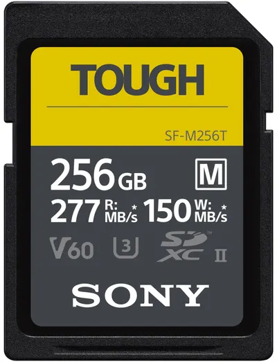 Card de memorie Sony - Tough M-Series, 256GB, SDXC, UHS-II U3, negru