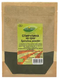 Pulbere bio de spirulină, 100 g, Biosvyat