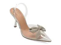Pantofi eleganti CALL IT SPRING argintii, AERYSS 040, din pvc
