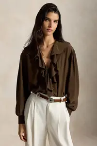 Polo Ralph Lauren bluză pentru femei din vâscoză