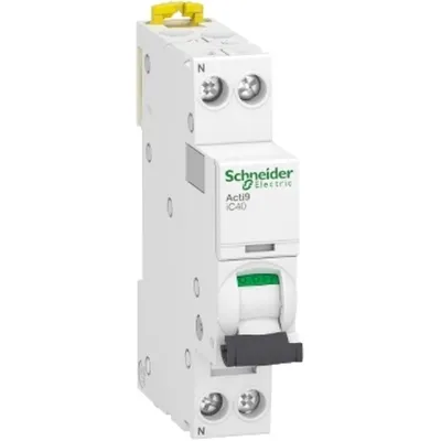 Acti9 iC40, Intreruptor automat 1P+N C 4A 4,5kA/6kA