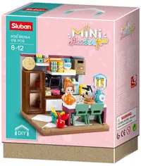 Constructor Sluban Girl's Dream - Mini Handcraft, bucătărie, 178 piese