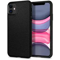 Husa pentru Apple iPhone 11, Spigen, Liquid Air, Neagra 076CS27184