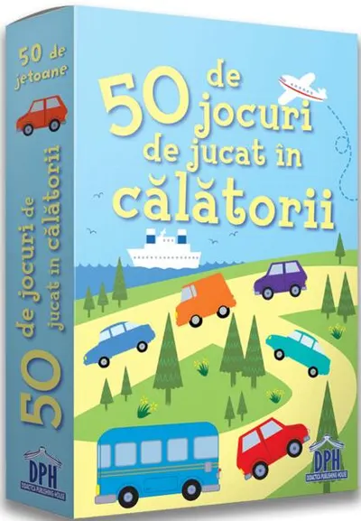 50 de jocuri de jucat în călătorii - Paperback - ***