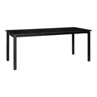 Masă de dining cu blat cu aspect de lemn de frasin 90x190 cm Hock – Hübsch