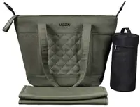 Geantă de accesorii Мoon - V-Shape, Moss Green Melange