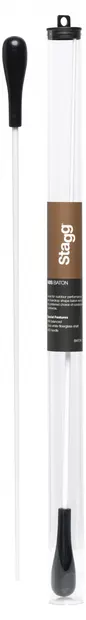 Stagg Dirijor Baton - BATON 3, 40 cm, alb/negru