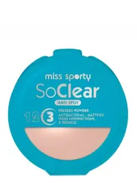 Miss Sporty Pudra pentru fata SoClear 9.4 g 001 Transparent