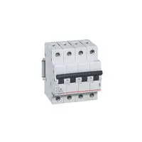 Siguranta automata MCB RX³ 6000 - 4P 400 V~ - 10 A - C curba - alimentare tip furca