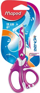Foarfecă Maped Zenoa Fit - 13 cm, roz