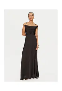 Rochie dama - 304898303 - Poliester/Bumbac - Negru - Negru