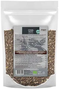 Semințe de chia, 1 kg, Dragon Superfoods