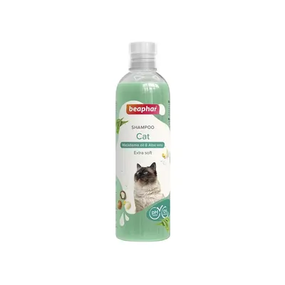 Beaphar Sampon Pisici Macadamia + Aloe, 250 ml