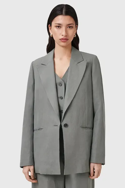 AllSaints blazer din amestec de in AVERIE