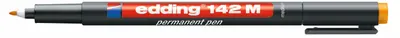 Marker permanent Edding 142 - portocale, M