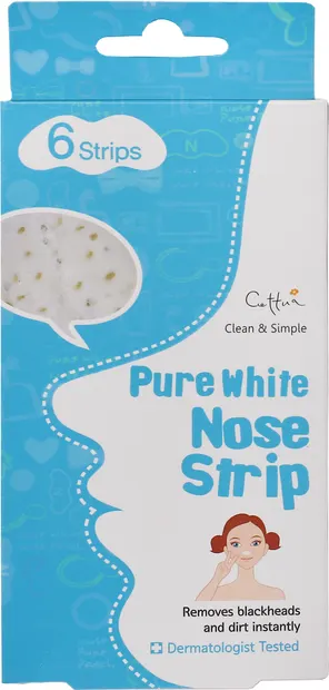 Cettua Benzile pentru îndepărtarea punctelor negre Pure White, 6 buc.