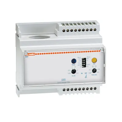 Earth Leakage Relay With 1 Operation Threshold, Modular, 35 Mm din (iec/en 60715) Rail Mounting. Ø 28 Mm Incorporated Ct. Configurable Fail Safe, 110vac/dc-240vac-415vac