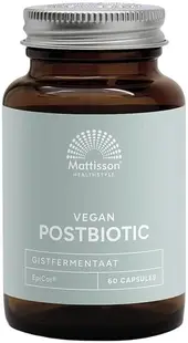 Mattisson Healthstyle Vegan Postbiotic, 500 mg, 60 capsule