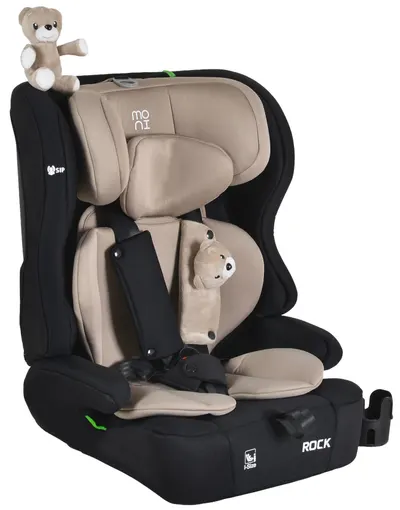 Scaun auto Moni - Rock, i-Size, 76-150 cm, Cool beige
