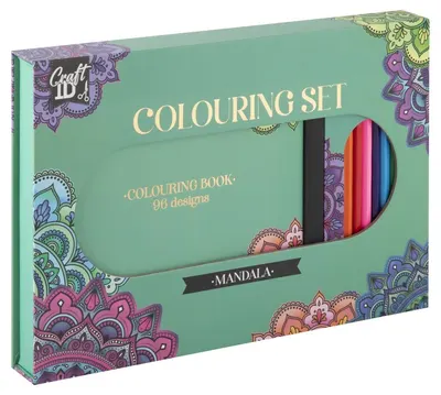 Set de colorat Moxy - Mandala, 48 foi