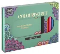 Set de colorat Moxy - Mandala, 48 foi