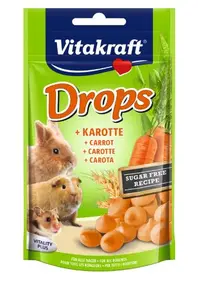 Vitakraft Drops Iepure Cu Morcov 75 g