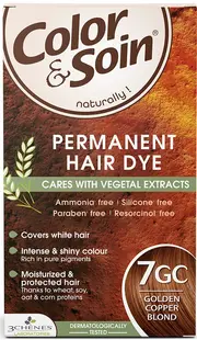 3 Chenes Color & Soin Vopsea de păr, 7GC Culoarea blond cupru auriu