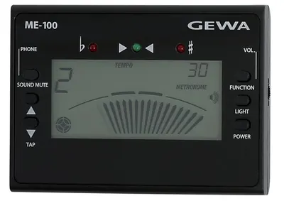 Metronom electronic Gewa - ME-100, negru