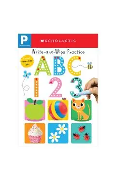 ABC 123 Write and Wipe Flip Book: Scholastic Early Learners (Write and Wipe)