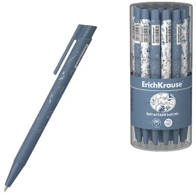 Pix automat Erich Krause Frozen Beauty - Matic Grip, 0.7 mm, sortiment