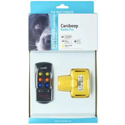 Set telecomandă + Zgardă de dresare Num'axes Canibeep Radio Pro
