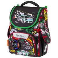 Ghiozdan Nature Quest Pro, 35x31x19cm, Speed Round, Special Edition, Tiger Family