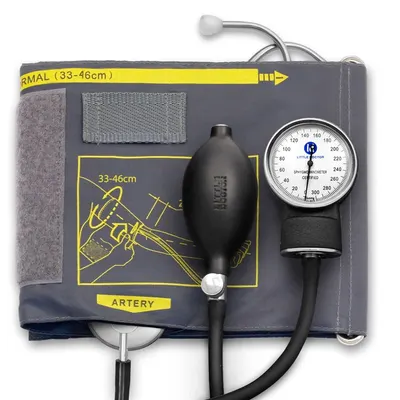 Tensiometru mecanic Little Doctor LD 60, stetoscop atasat, manseta 33-46 cm